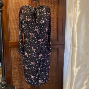 Ann Taylor faux wrap dress, 10P